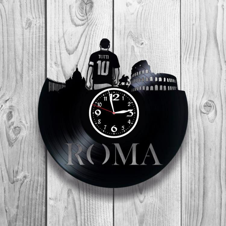 Часы настенные Roma 0542 из виниловой пластинки