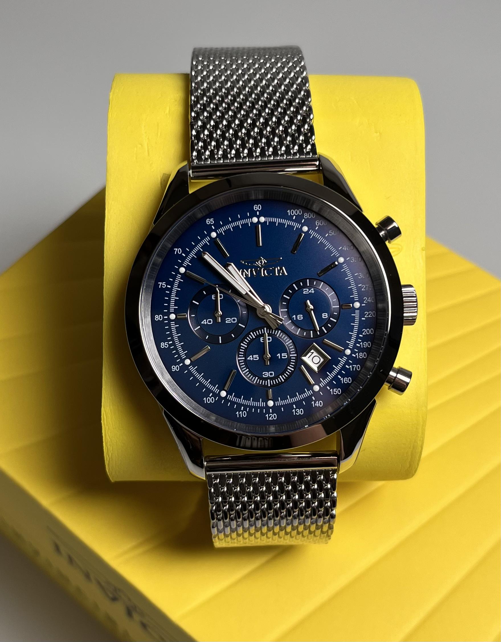 Годинник чоловічий Invicta 24209 Сріблястий - фото 2 Годинник чоловічий Invicta 24209 Сріблястий - фото 2