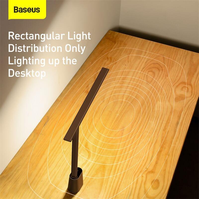 Лампа настольная Baseus Smart Eye Series Rechargeable Folding Reading Desk Lamp Smart Light 3000-6000K - фото 11