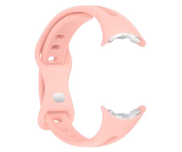 Ремешок Silicone для смарт часов Google Pixel Watch 2 Светло-розовый
