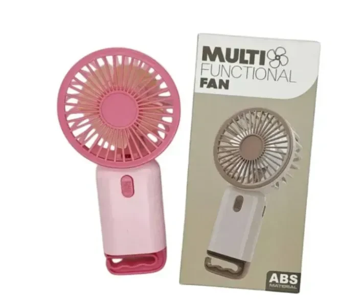 Мини-вентилятор Multi Fan RL-07 USB Розовый (10457) - фото 4