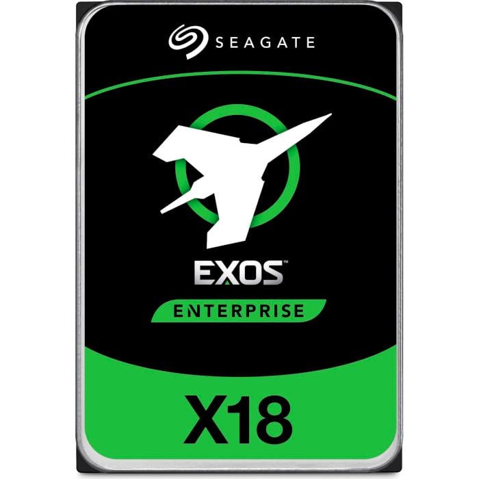 Жесткий диск Seagate 3.5" Exos X18 14TB SATA 512MB 7200 об/мин 6 Гбит/с Black (ST14000NM000J)