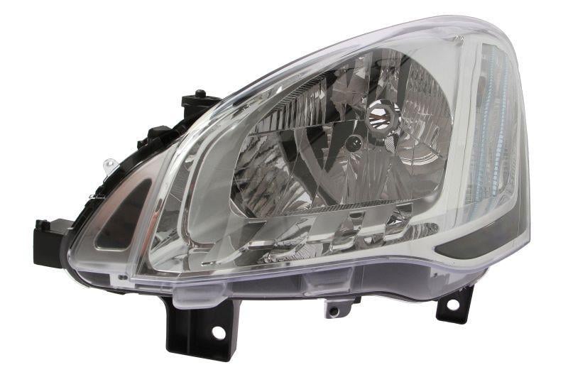 Фара передня права Citroen Berlingo/Peugeot Partner 2012- H4/PY21W/W5W (552-1141RMLD-EM)