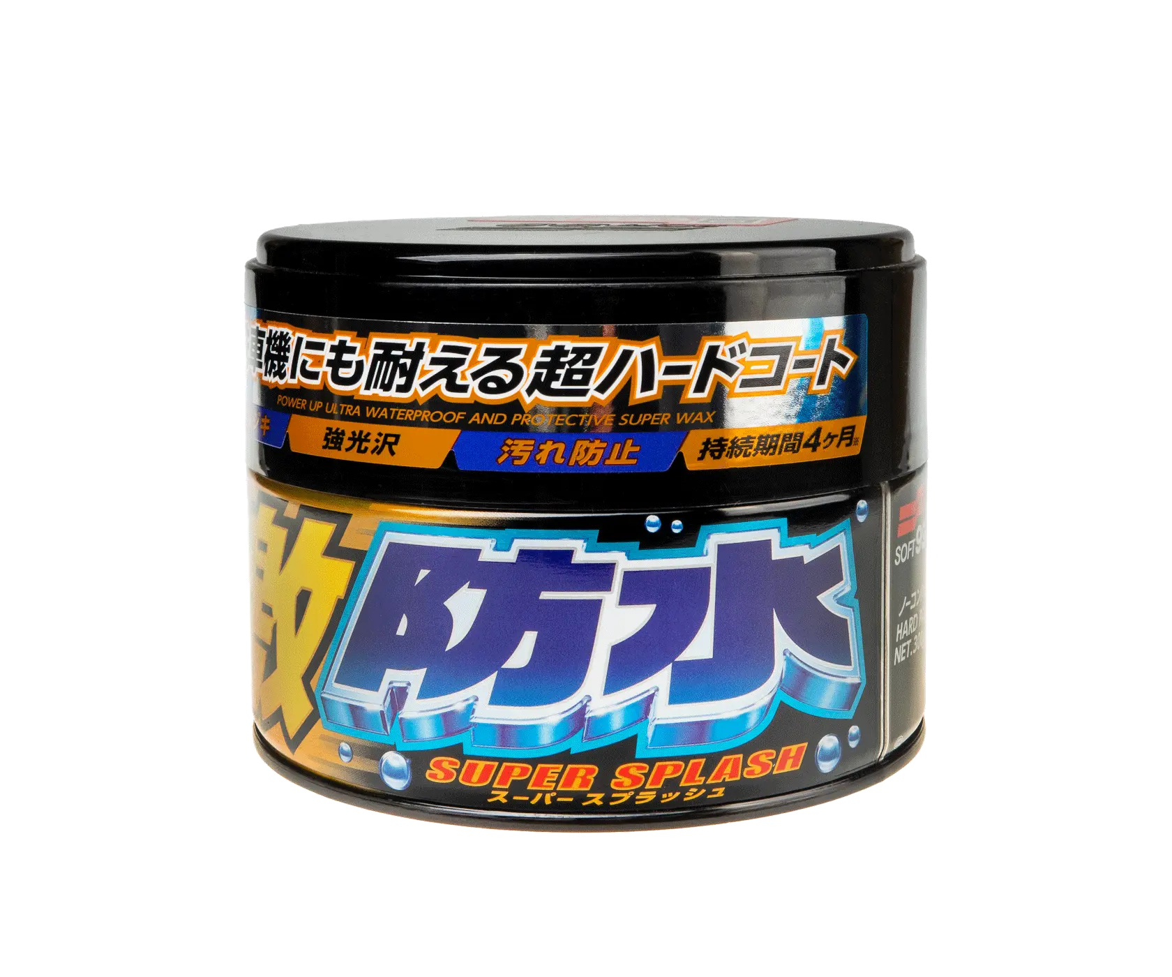 Воск жесткий для темного кузова SOFT99 Water Block Wax Black 300 г (29423909)