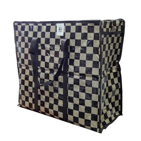 Сумка хозяйственная с замком Stitch Owl Poland №3 Chess 50х44х22 см (204857-3-ch)