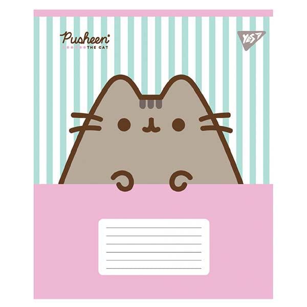 Зошит у клітинку Pusheen Candy 18 аркушів (ЦБ-00034367)