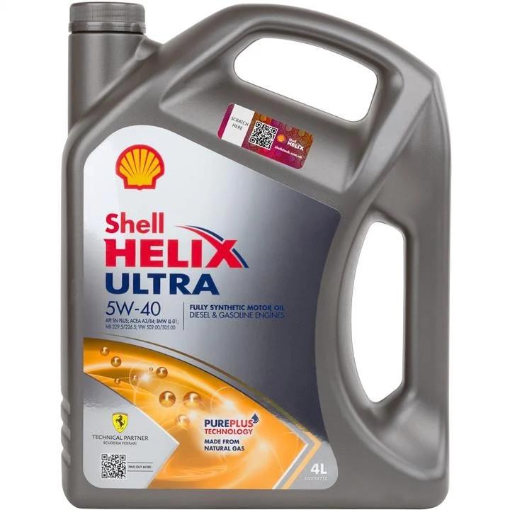 Моторное масло SHELL Helix Ultra A3/B3/B4 SP 5W-40 4 л (550052679)