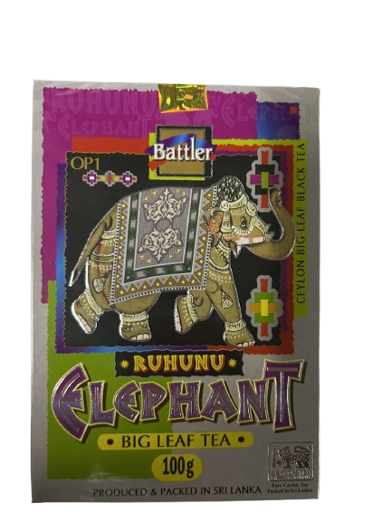 Чай чорний Battler Elephant Ruhunu ОР1 100 г