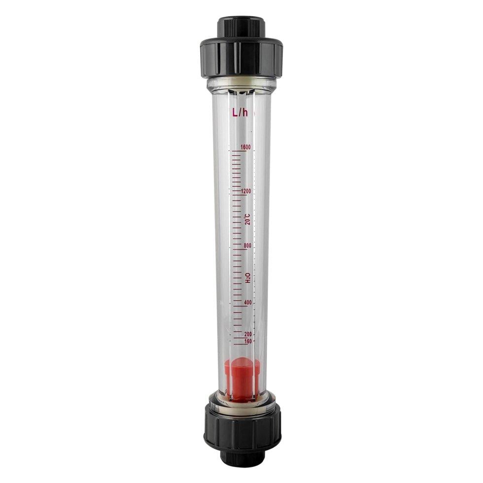 Ротаметр длинный трубного типа Raifil LZS-25 160-1600 L/H 3/4" резьбовое соединение (66778802712)