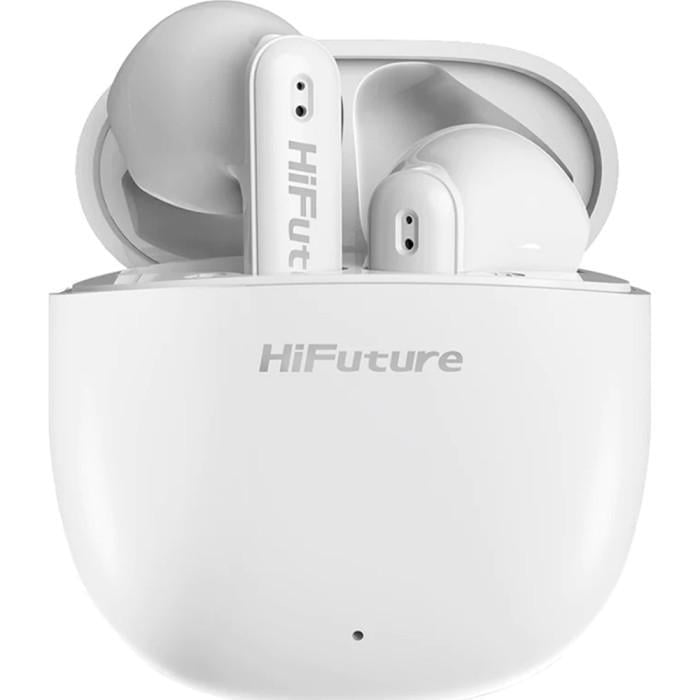 Навушники бездротові HiFuture ColorBuds2 Bluetooth 5.3 IPX5 Білий (28678778)