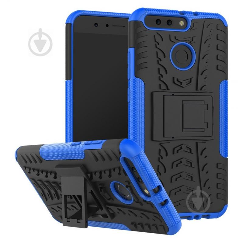 Чохол Armor Case для Honor V9 / 8 Pro Синій (hub_mGyE93742) - фото 2