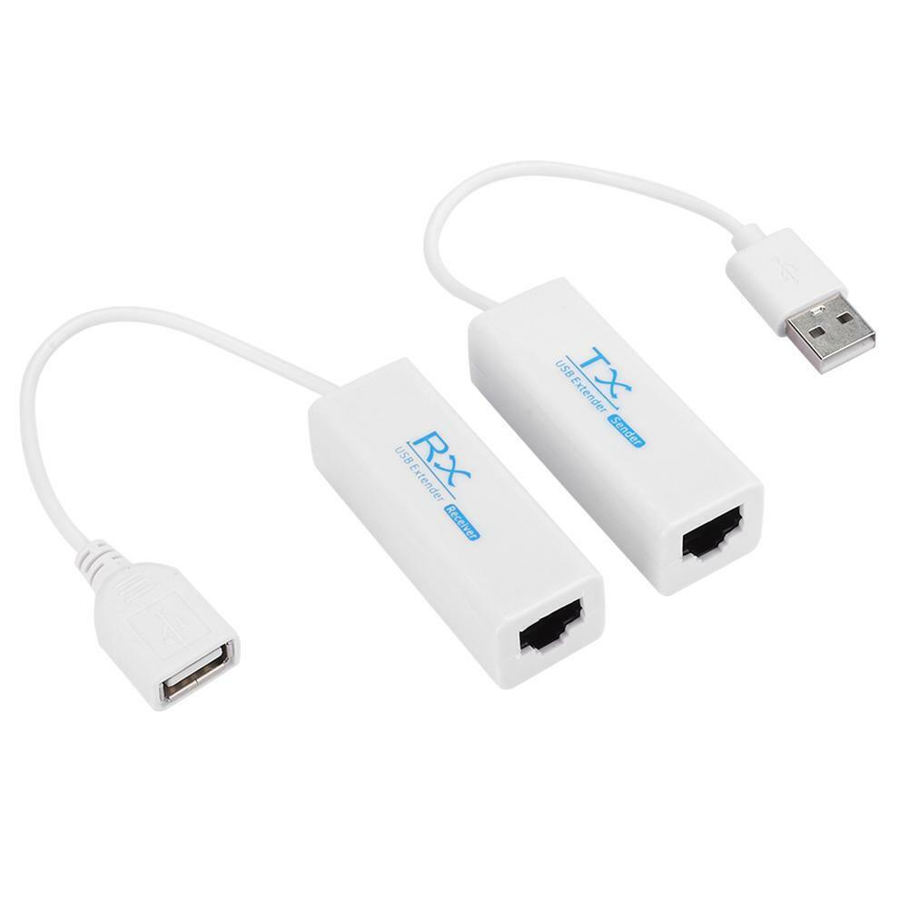 Переходник Extender USB to RJ45 CA171 2 шт. White (14332047)