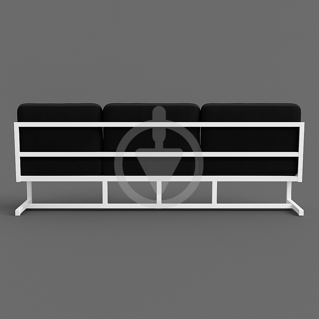 Диван металевий AVVS tech Атлас лофт велюр з підлокотниками 206 см Темно-сірий/Білий (30222838) - фото 3 Диван металевий AVVS tech Атлас лофт велюр з підлокотниками 206 см Темно-сірий/Білий (30222838) - фото 3