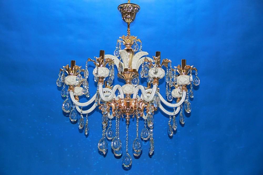 Люстра свеча Ray L77011/8 FGD (IR007104) Люстра свеча Ray L77011/8 FGD (IR007104)