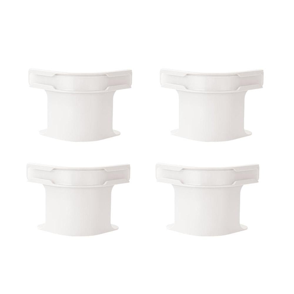 Набор держателей фиксаторов для простыни 4 шт. Белый (NR0303_1)