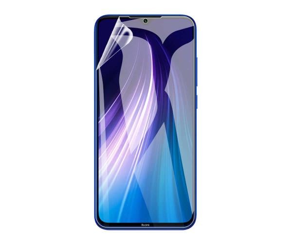 Противоударная гидрогелевая пленка Hydrogel Film для Xiaomi Redmi Note 8 / Redmi Note 8 2021, Transparent