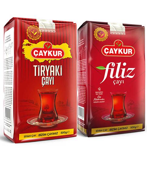 Набір чаю чорного Çaykur Tiryaki та Filiz по 500 г