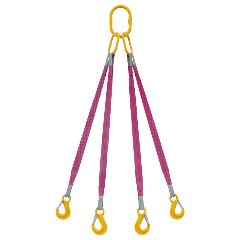 Строп текстильный четырехветочный LIFTEC 4СТ 12, 5 т 5000 мм (2151206) - фото 1 Строп текстильный четырехветочный LIFTEC 4СТ 12, 5 т 5000 мм (2151206) - фото 1