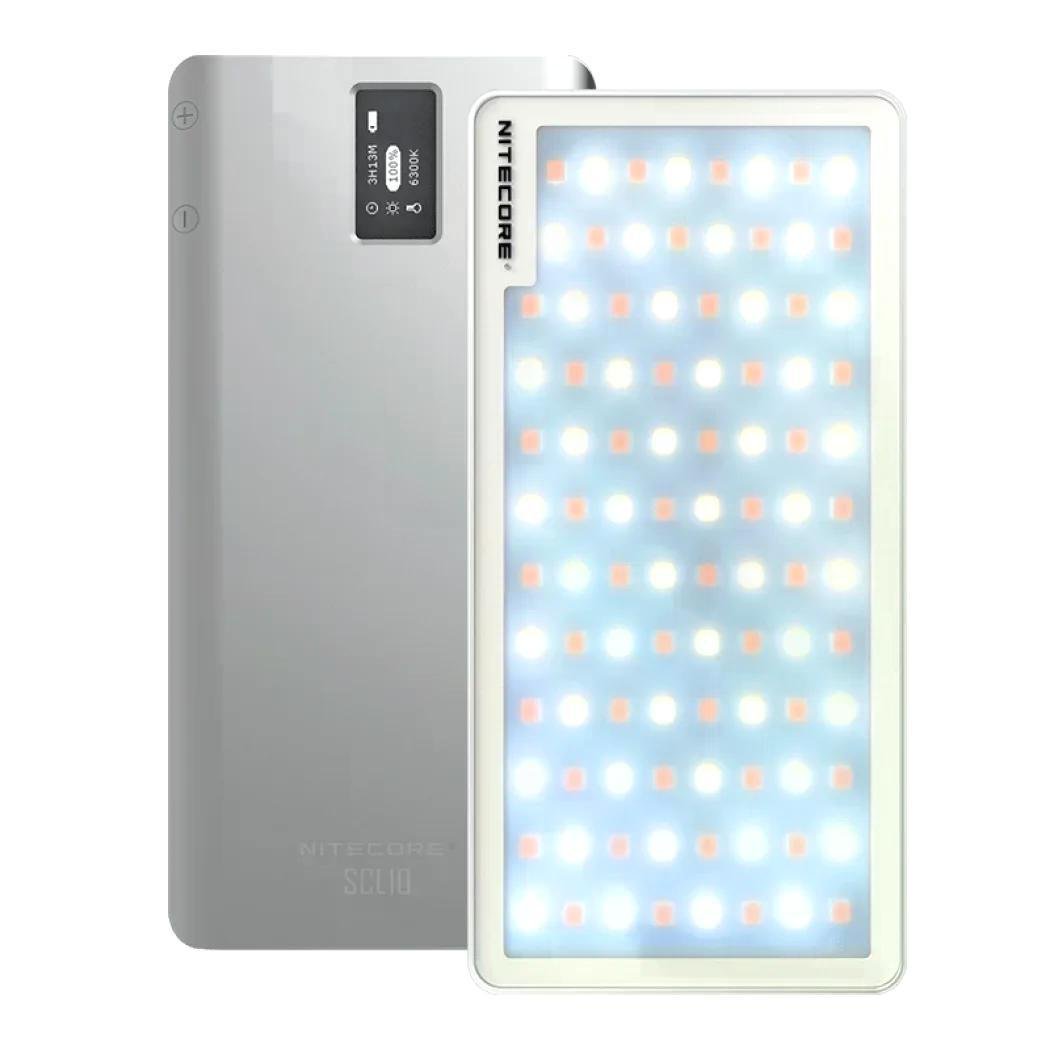 Світло накамерне 2500-6300К/Power Bank Nitecore SCL10 10 000 mAh (27831894) - фото 2