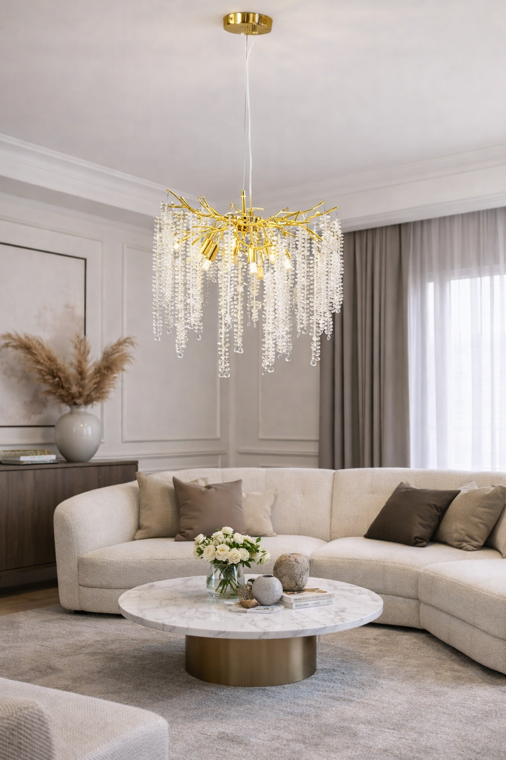 Люстра Frozen Bloom G9 220V х 6 шт. (20284/45GD)