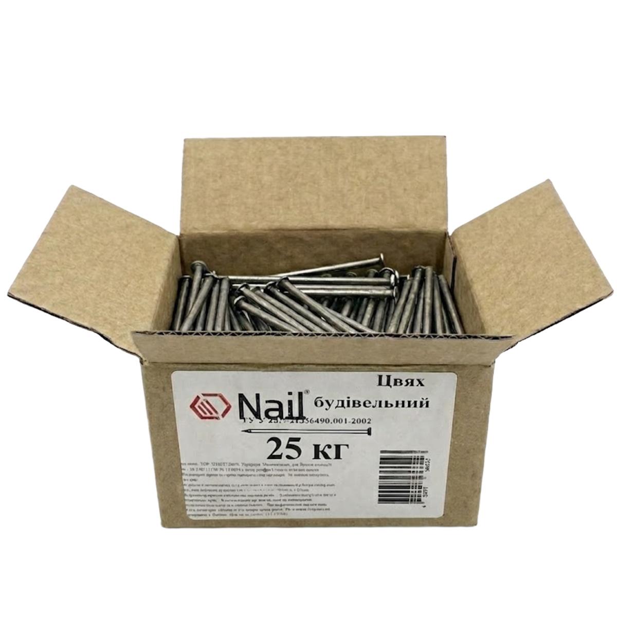 Гвозди строительные Nail 4,2х100 DIN 1151 бп упаковка 25 кг нефас 25 кг (405204)