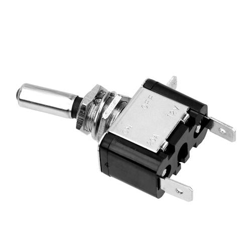 Перемикач тумблер вимикач живлення 12В 20А LED жовте підсвічування Yellow (877459) - фото 4