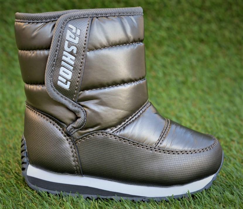 Чоботи дитячі зимові TOM.M р. 25 Бронзовий (11376515)