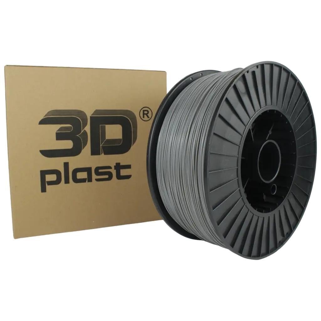 Пластик для 3D-принтера 3Dplast PETG 1,75 мм 3 кг Gray (3DPTG1753GRE)