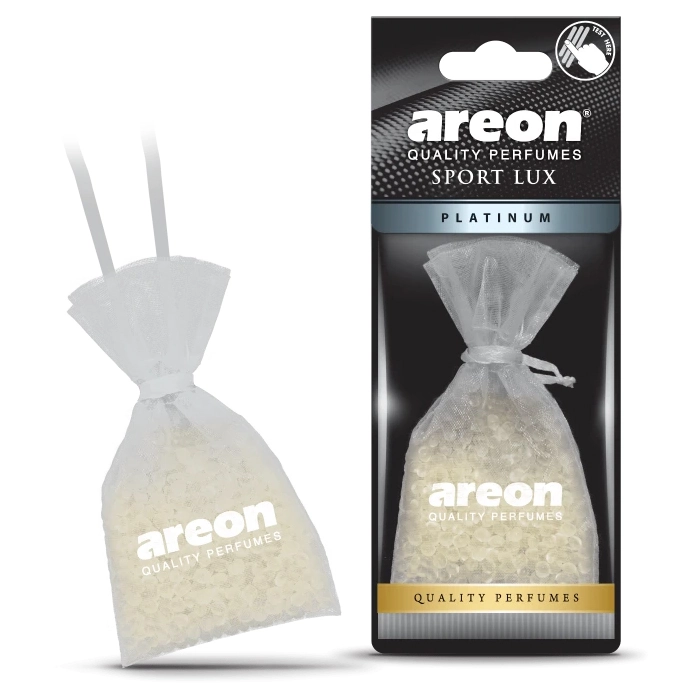 Ароматизатор Areon Pearls Sport Lux мешочек Платина (085022)