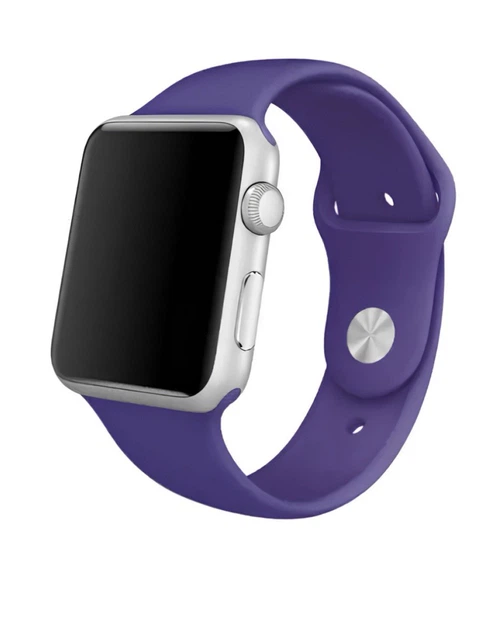 Ремешок CASE LAB Silicone Sport для Apple Watch 38/40/41 мм Purple (м00219)