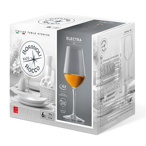 Набір келихів для вина Bormioli Rocco Electra 192349GRC021990 190 мл 6 шт. - фото 2 Набір келихів для вина Bormioli Rocco Electra 192349GRC021990 190 мл 6 шт. - фото 2