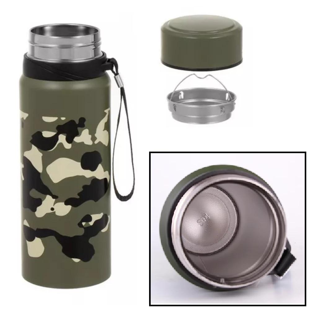 Термос MT-4931-60 Military 600 мл Хаки - фото 2 Термос MT-4931-60 Military 600 мл Хаки - фото 2