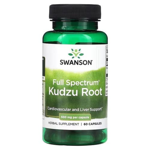 Пищевая добавка Swanson Kudzu Root Full Spectrum 500 мг 60 caps (SW1034)