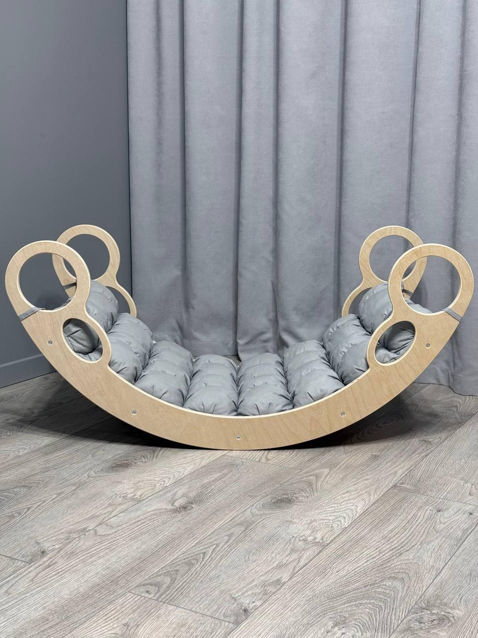 Дитяче ліжечко качалка-балансир БОНБОН 79 з матрацом (0079/Б)