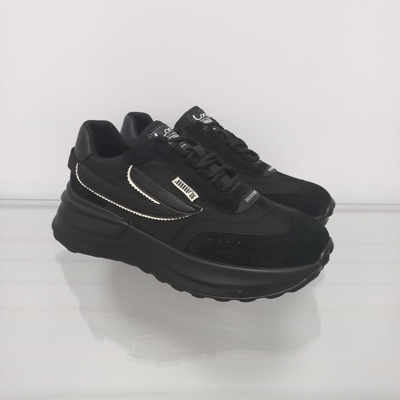 Кросівки жіночі на підошві р. 40 Чорний (33384670)