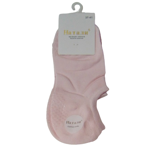 Носки короткие с тормозами Натали р. 37-41 Розовый (2186546118)