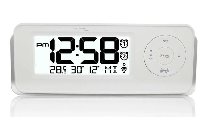 Годинник настільний Technoline WT498 White (DAS301810)