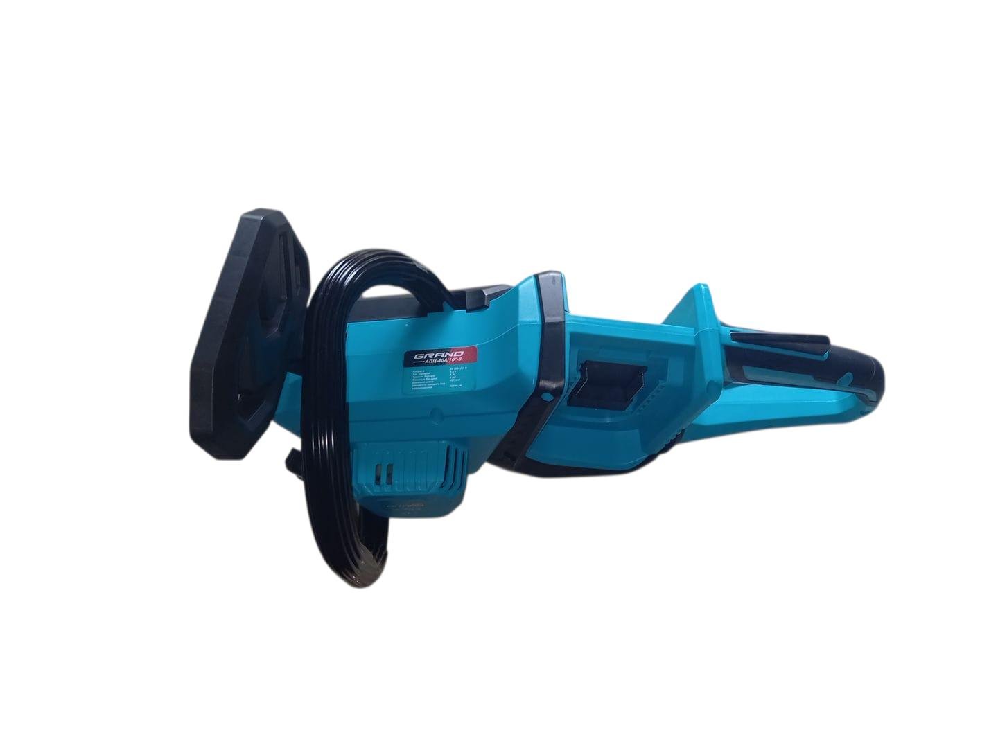 Пила цепная аккумуляторная Grand АПЦ-40А/16"-8 (29844776) - фото 5 Пила цепная аккумуляторная Grand АПЦ-40А/16"-8 (29844776) - фото 5