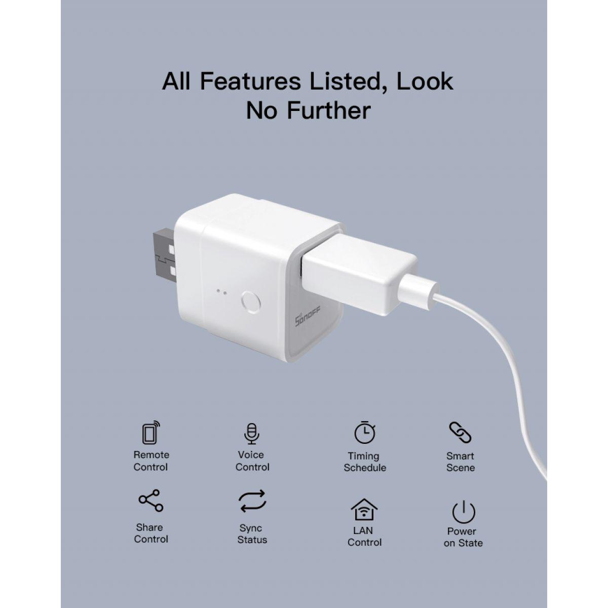 Адаптер Sonoff micro USB 5 V Wi-Fi - фото 4