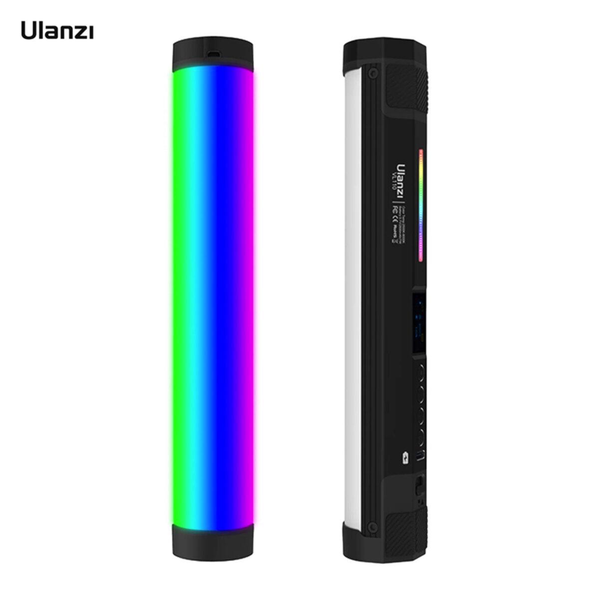 Свет постоянный беспроводной Ulanzi Vijim VL110 RGB Tube Light 2600 mAh Black (UV-2660) - фото 3