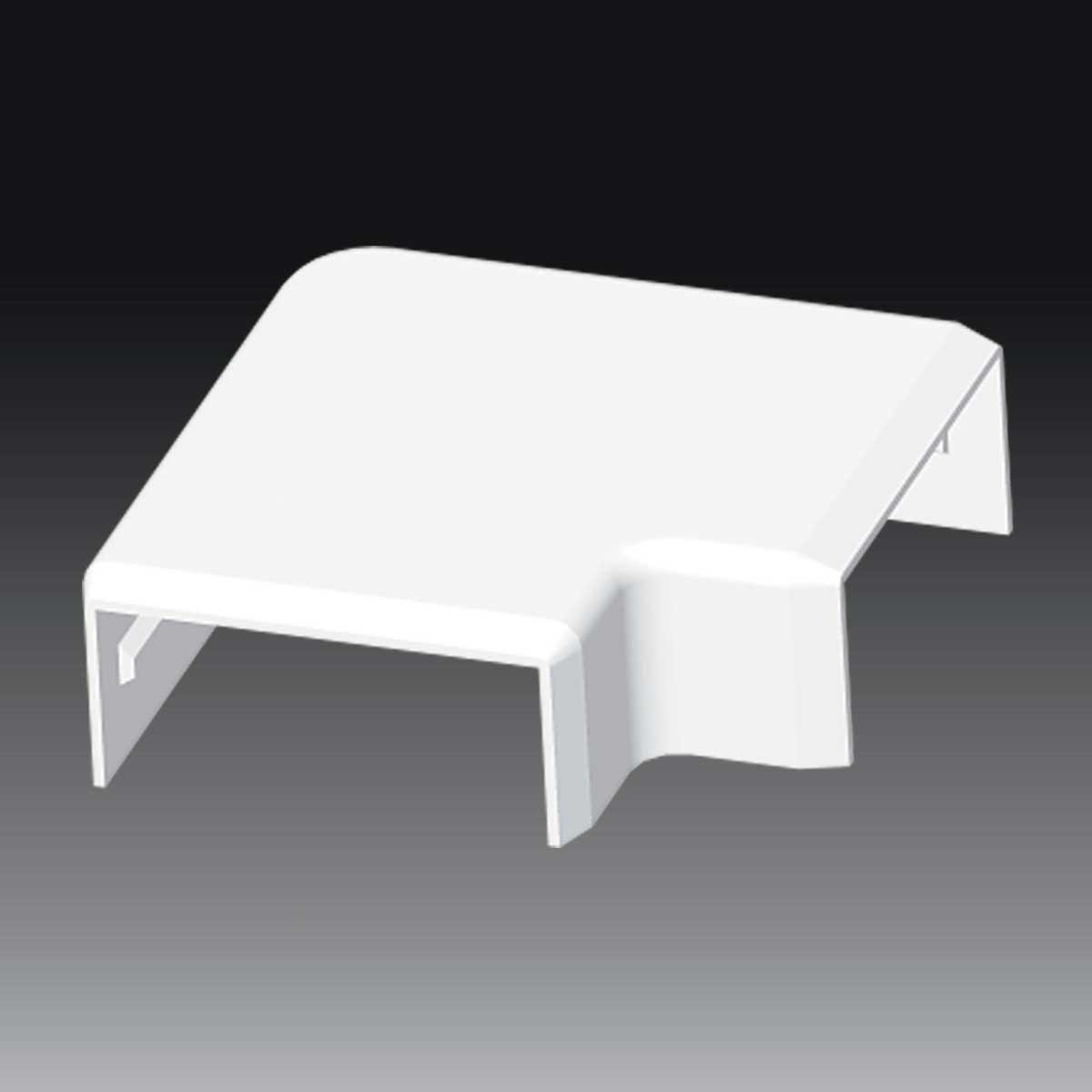 Угол плоский KOPOS для короба LHD 40x20 мм ПВХ Белый (8633_HB)