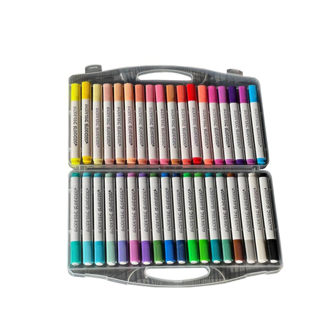 Набір акрилових маркерів 36 шт у кейсі (d38bab2b) - фото 2