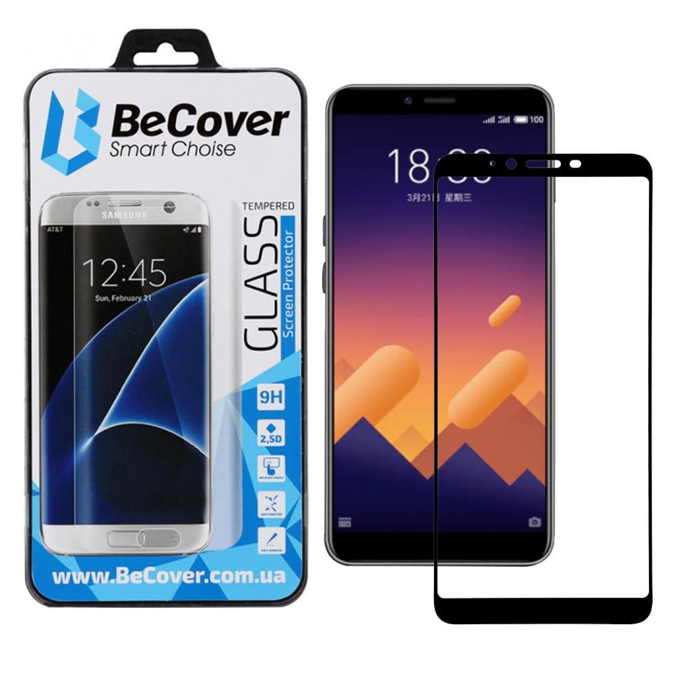 Захисне скло BeCover для Meizu E3 Black (702436) - фото 6