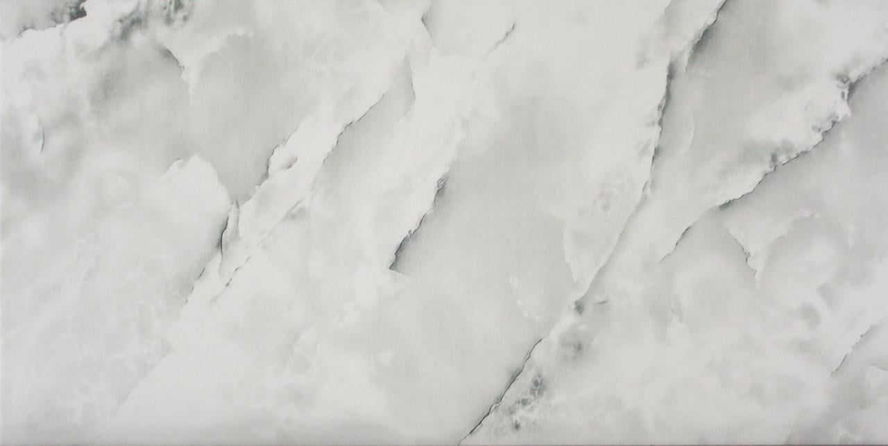 Панель самоклеюча глянцева РЕТ під колір структури 600х300х2,5 мм Пастельний світлий базальтовий з відтінком сірий (VN3-137)