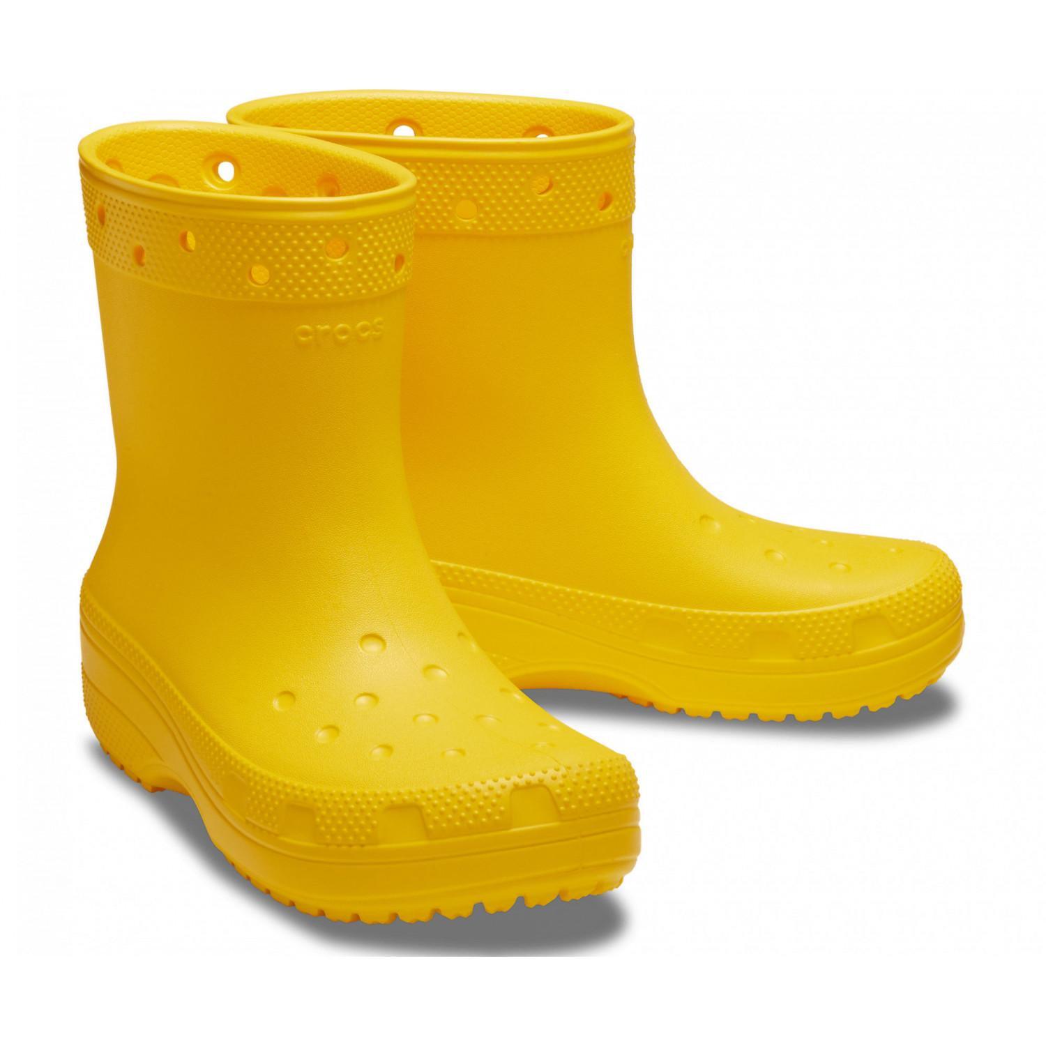 Резиновые сапоги Crocs Classic Rain Boot M5W7 р. 37 24 см Sunflower (208363) - фото 3