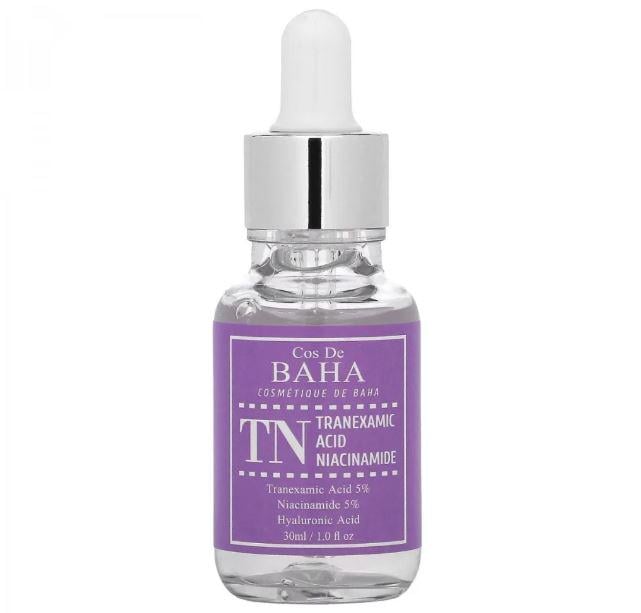 Сыворотка для лица и шеи с транексамовой кислотой 5% и ниацинамидом 5% Cos De BAHA Tranexamic Acid Niacinamide Serum 30 мл
