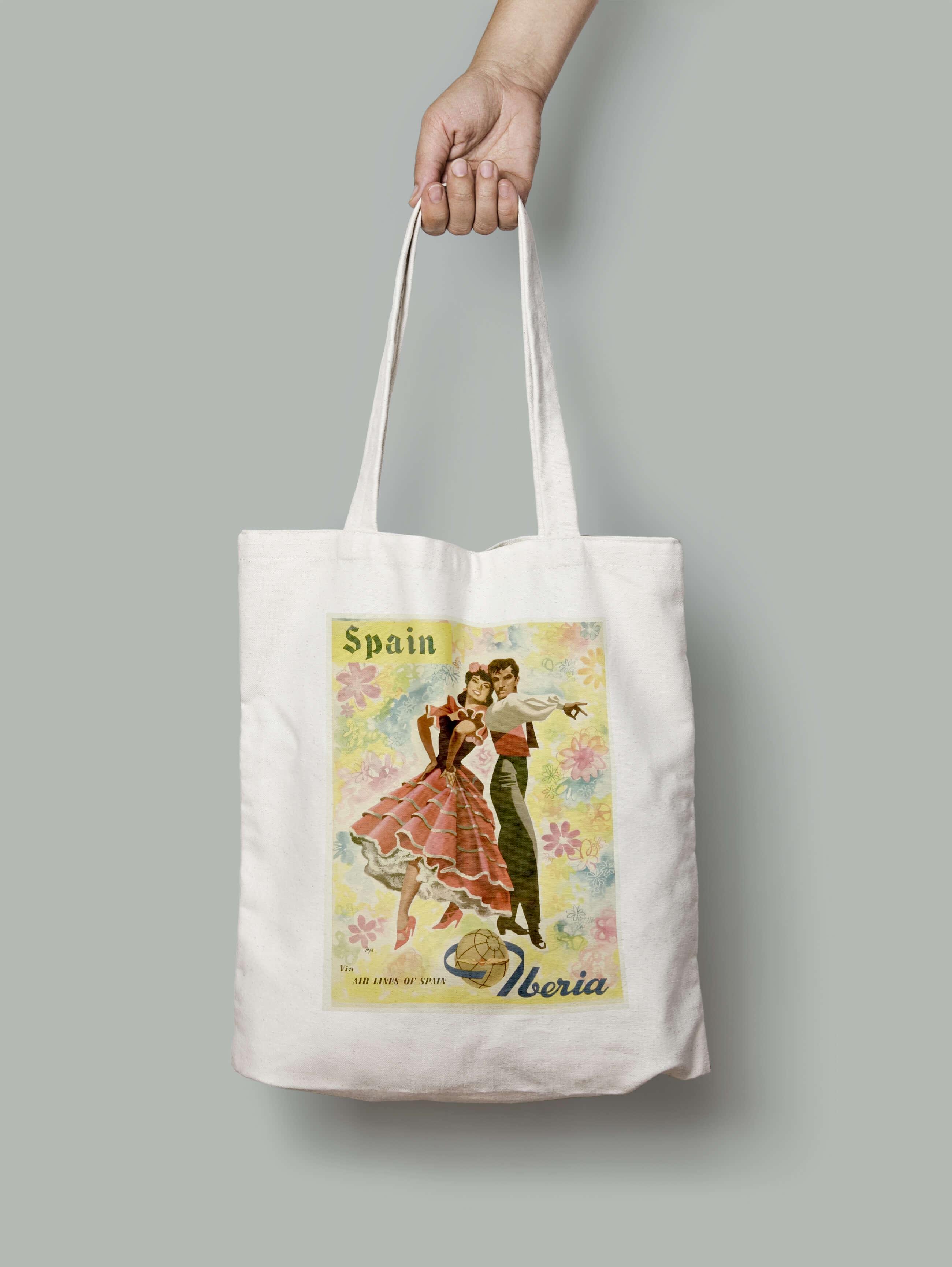 Эко-сумка Испанская танцующая пара шопер (spain_2_Bag)