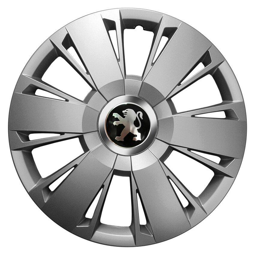 Комплект колпаков JAWOPLAST Sportivo R15 для Peugeot 4 шт. Chrome (28435205)