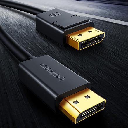 Кабель видео Ugreen DisplayPort 1,2 4К 3D 144 Гц 1 м Black (DP102) - фото 2 Кабель видео Ugreen DisplayPort 1,2 4К 3D 144 Гц 1 м Black (DP102) - фото 2