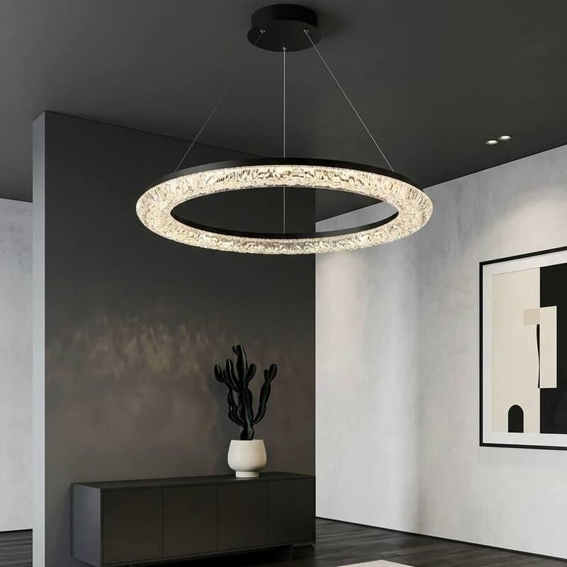 Люстра подвесная Zilini LED XL8039/600 Черный (34788982)